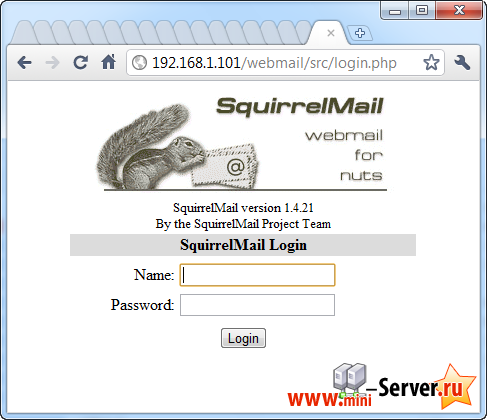 SquirrelMail на Ubuntyu 11.04 для ISPConfig 3