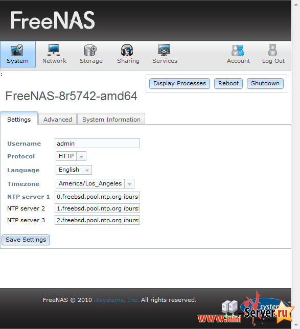 FreeNAS beta